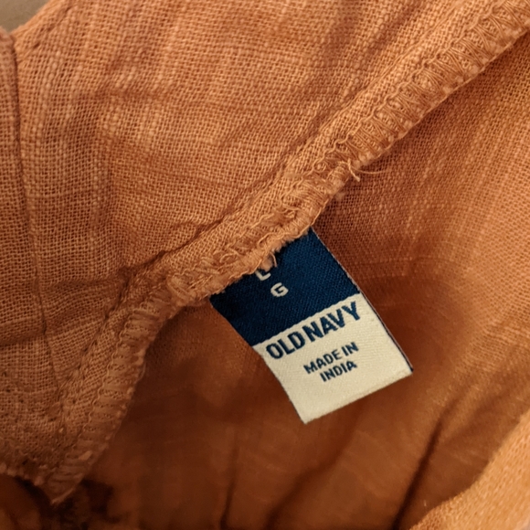 NWT Orange Old Navy Tank Top Size L - Picture 2 of 4